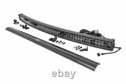 Rough Country 50 Black Series Curved Dual Row CREE LED Light Bar withDRL -72950BD