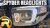 Spyder Black Headlights With Light Bar Drl Fast Facts
