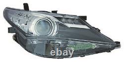 Toyota Auris 2012-2015 Head Light Lamp Black Inner (Incl. DRL) Right Hand D/S O/
