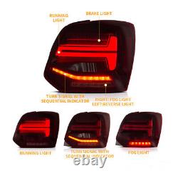 VLAND For Headlight & Tail lights VW Polo MK5 2011-2017 LED DRL Sequent 4x