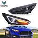 Vland Led Headlights Drl For 2015-2018 Ford Focus Withsequential Signal Lights