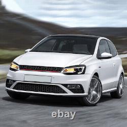 VLAND LED Headlights Front Lamps for Volkswagen VW Polo 2011-2017+D2H Bulbs Kits