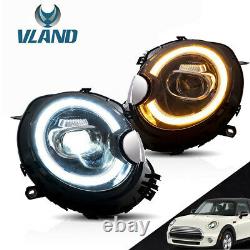 VLAND LED Headlights with DRL For Mini Cooper R55 R56 R57 R58/59 07-13 Sequential