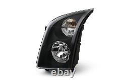 VW Crafter Headlight Left 13-16 Black DRL Headlamp Passenger N/S OEM Hella