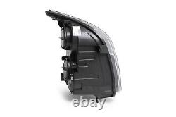 VW Crafter Headlight Left 13-16 Black DRL Headlamp Passenger N/S OEM Hella