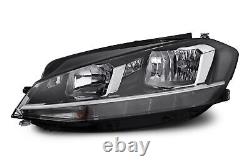 VW Golf MK7 Headlight Left LED DRL 17- Headlamp Passenger Near Side OEM Hella