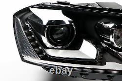 VW Passat Headlight Right Bi-Xenon LED DRL AFS 11-14 Driver Off Side Valeo