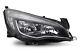 Vauxhall Astra J Sport Sxi Headlight Right 13-15 Chrome Black Drl Oem Hella