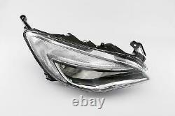 Vauxhall Astra J Sport SXI Headlight Right 13-15 Chrome Black DRL OEM Hella