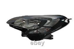 Vauxhall Corsa E Headlight Halogen With LED DRL OEM/OES Left Hand 2015-2019