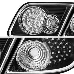 03-08 Mazda 6 4dr Sedan Black Led Tail Light Turn Signal De Freinage Assemblage L+r