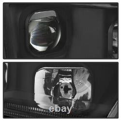 11-14 Dodge Chargeur Interrupteurretour Led Signal Drl Black Projector Lampe De Phare