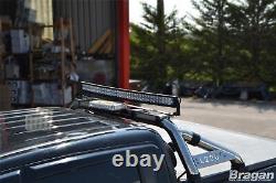 12v/24v 42.4 Black Aluminium Drl Spot Light Flood Led Light Bar Camion Van 4x4
