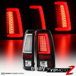 1999-2002 Chevy Silverado Nouveaut Oled Neon Tube Black Led Smd Tail Lights Lampe
