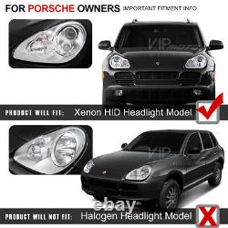 2003-2006 Porsche Cayenne 955 Xenon Hid Black Left Droite Phares Lampe Led Drl