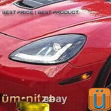 2005-2013 C6 Corvette Lights Morimoto Xb Led Headlight Pair Drl Clear Film