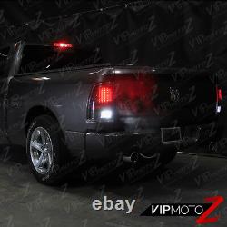 2009-2018 Dodge Ram 1500 2500 3500 Full Signal Inverse Led Ampoule Tail Lumière Noir