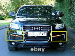 2X pour Audi Q7 2007-2009 LED Feux de jour DRL, Feux de brouillard, Clignotant indicateur lumineux