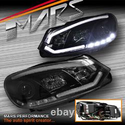 3d Bar Drl Led Day-time Projector Phares Pour Volkswagen Vw Golf VI 6 09-13
