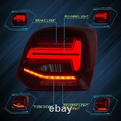 4PCS VLAND pour phares et feux arrière VW Polo MK5 6R 6C 2011-17 LED DRL Indicateur