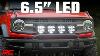6 5 Round Leds With Drl Translated In French Is "6 Leds Rondes De 5 Avec Drl".