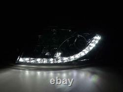 Audi Tt 1999-2007 8n Chrome Led Drl Daylight Running Lights Devil Eye Headlights