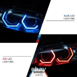 Bmw 5 E60 E61 LCI Xénon Bj Iconic Lights Kit 1.1 Led Anneau Angel Eyes Halo Marker