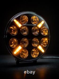 Bumper De Toit Led Lumière Orange Drl 8.6 24v X2 Pour Daf Xf 106 2013+ Cf 2014+