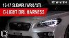 Comment Faire Pour Installer 2015 2017 Subaru Wrx Sti C Lumière Drl Harnais Par La Diode Dynamique