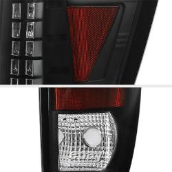 Design Tribal Pour 02-06 Chevy Avalanche Black Led Tail Lampe De Signal De Frein Light