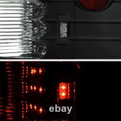 Infinity Black Led Signal De Frein Tail Lampe 97-05 Ford F150 Step/flareside Bed