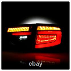 Lampe À Led De Fumée Noire Séquencielle Tail Pour 08-14 Subaru Impreza Wrx Hashback