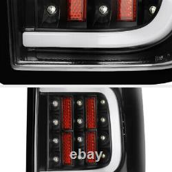 Led Plasma Tube 2009-2014 Ford F150 F-150 Black Brake Tail Lights Gauche+droite