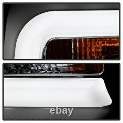 Noir 2005-2010 Chrysler 300c Led Light Bar Drl Projecteur Phares Gauche +droite