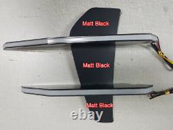 Pare-chocs Drl Led Lampe Légère Matt Black Type Pour 182020 + Kia Stinger 3.3gt Seulement