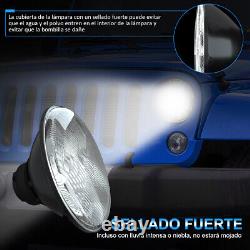 Phare LED de 7 pouces pour Land Rover Defender 90 110 avec éclairage diurne DRL