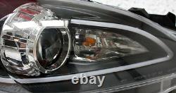 Phares De Finition Noirs Avec Tube Léger Drl Tfl Pour Mazda 3 Bl 2009-2013