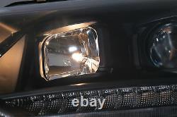 Phares Led Lampe De Tube Drl Pour Vw Transporter T5 10-15 Lumière Dynamique Noir