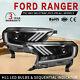 Phares Pour Ford Ranger Everest 2015-on Mustang Style H11 Halo Drl Head Light