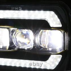 Phares de projecteur à DEL 5x7 7x6 avec feux de jour à faisceau haut-bas pour Toyota Nissan Pickup