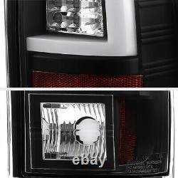 Pour 03-06 Chevy Silverado 1500 2500 3500hd Oled Neon Tube Black Led Tail Light