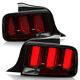 Pour 05-09 Ford Mustang Sequential Red Tail Light 3d Neon Tube Lampe De Frein Led