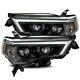 Pour 14-20 Toyota 4runner Pro-series Midnight Black Housing Projector Phares