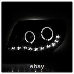 Pour 2005-2011 Toyota Tacoma Drl Led Halo Projecteur Phares Phares Phares