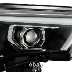 Pour 2014-2020 Toyota 4runner Pro-series Black Housing Projector Phares Lampe
