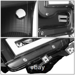 Pour 2015-2017 Ford F150 3d Led Drl Tube Running Light Bar Projecteurs Noir/clair