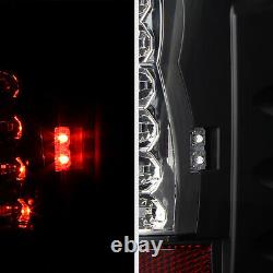Pour 99-04 Jeep Grand Cherokee Laredo/limited Sport L+r Black Led Tail Light Lamp