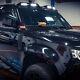Pour Land Rover Defender 90 110 Barre De Lumière De Toit à Led Noire Brillante Drl 2020-2023