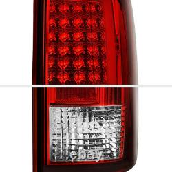 Rouge D'usine Pour 09-18 Dodge Ram 1500 2500 3500 Neon Tube Led Tail Lights Set