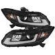 Spyder Pour Honda Civic 2012-2014 Projecteur Phares Light Bar Drl Black Pro